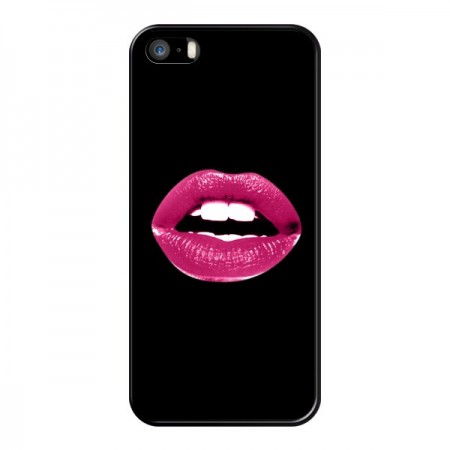 Coque Lèvres Roses pour iPhone 5 et 5S - Jonathan Perez Coque Lèvres Roses pour iPhone 5 et 5S - Jonathan Perez