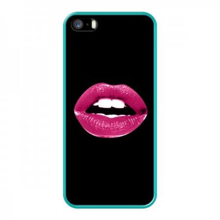 Coque Lèvres Roses pour iPhone 5 et 5S - Jonathan Perez Coque Lèvres Roses pour iPhone 5 et 5S - Jonathan Perez