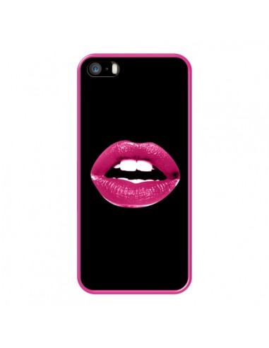 Coque Lèvres Roses pour iPhone 5 et 5S - Jonathan Perez