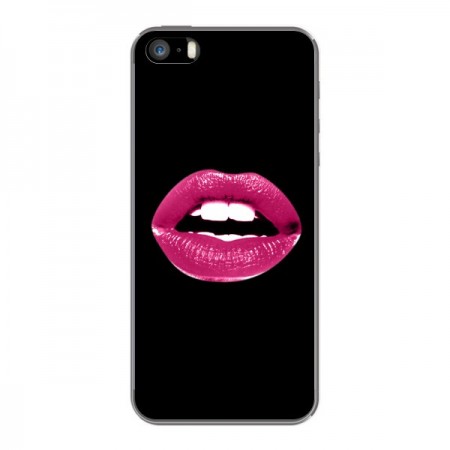 Coque Lèvres Roses pour iPhone 5 et 5S - Jonathan Perez Coque Lèvres Roses pour iPhone 5 et 5S - Jonathan Perez