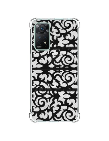 Coque Xiaomi Redmi Note 11 Pro Abstrait Noir et Blanc - Irene Sneddon