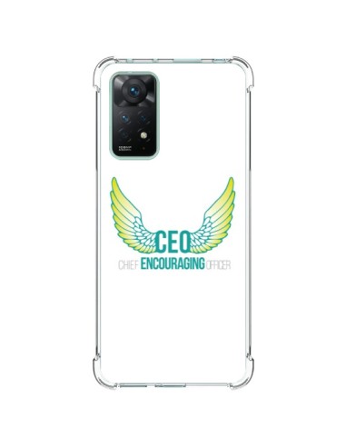 Cover Xiaomi Redmi Note 11 Pro CEO Chief Encouraging Officer Verde - Shop Gasoline