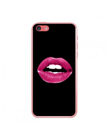 Coque Lèvres Roses pour iPhone 5C - Jonathan Perez