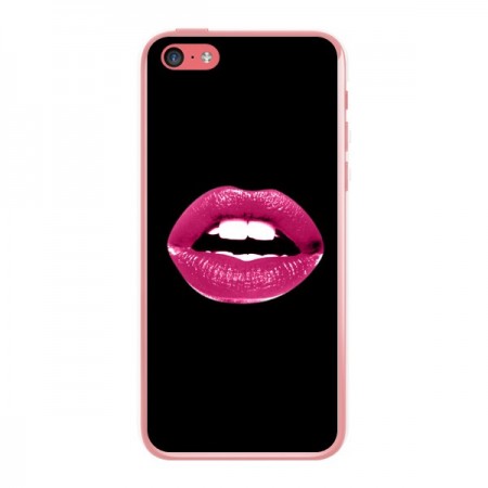 Coque Lèvres Roses pour iPhone 5C - Jonathan Perez