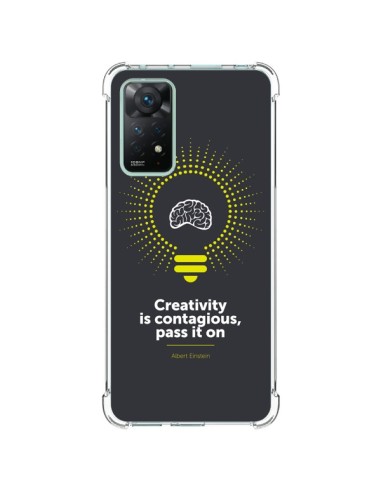 Xiaomi Redmi Note 11 Pro Case Creativity is contagious, Einstein - Shop Gasoline