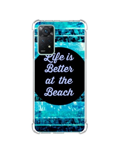 Coque Xiaomi Redmi Note 11 Pro Life is Better at The Beach - Ebi Emporium
