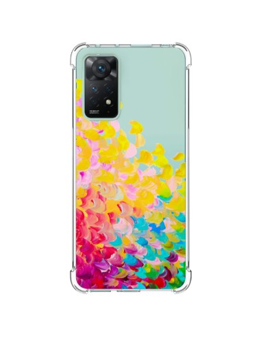 Coque Xiaomi Redmi Note 11 Pro Creation in Color Jaune Yellow Transparente - Ebi Emporium