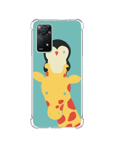 Coque Xiaomi Redmi Note 11 Pro Girafe Pingouin Meilleure Vue Better View - Jay Fleck