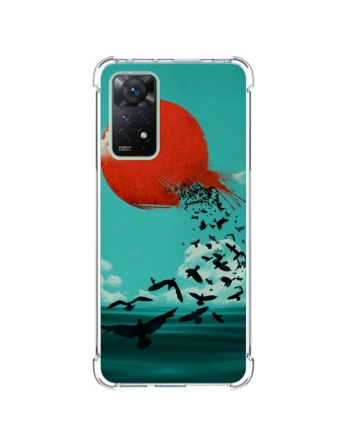 Cover Xiaomi Redmi Note 11 Pro Sole Uccelli Mare - Jay Fleck
