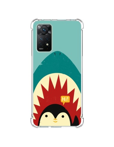 Coque Xiaomi Redmi Note 11 Pro Pingouin Requin - Jay Fleck