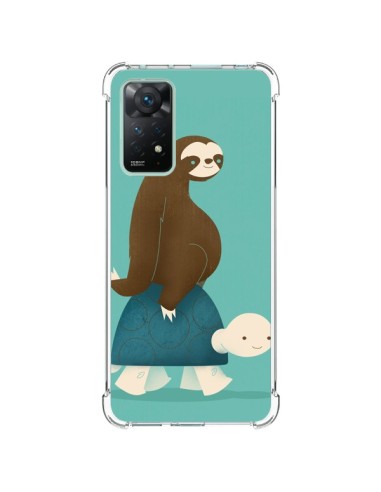 Coque Xiaomi Redmi Note 11 Pro Tortue Taxi Singe Slow Ride - Jay Fleck