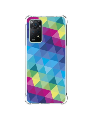 Coque Xiaomi Redmi Note 11 Pro Azteque Gheo Bleu - Javier Martinez