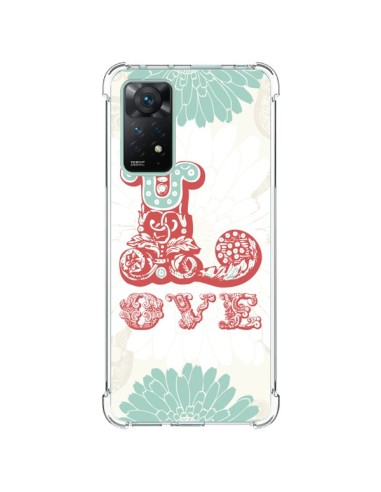 Coque Xiaomi Redmi Note 11 Pro Love Fleurs Flourish - Javier Martinez