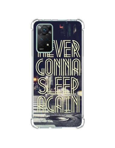 Coque Xiaomi Redmi Note 11 Pro Never Gonna Sleep New York City - Javier Martinez