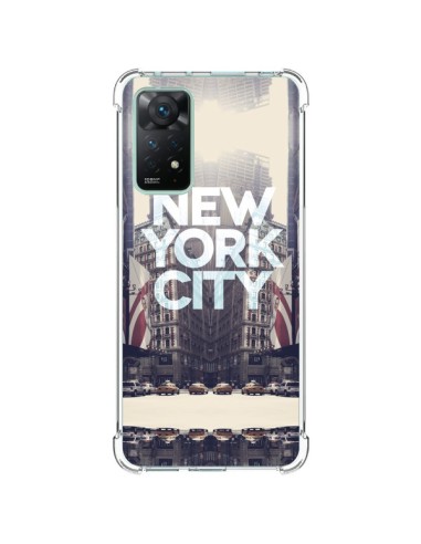 Coque Xiaomi Redmi Note 11 Pro New York City Vintage - Javier Martinez