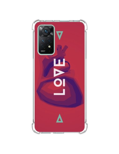 Coque Xiaomi Redmi Note 11 Pro Love Coeur Triangle Amour - Javier Martinez