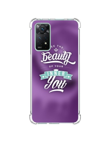 Coque Xiaomi Redmi Note 11 Pro Beauty Violet - Javier Martinez