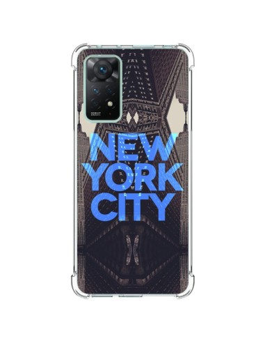 Coque Xiaomi Redmi Note 11 Pro New York City Bleu - Javier Martinez
