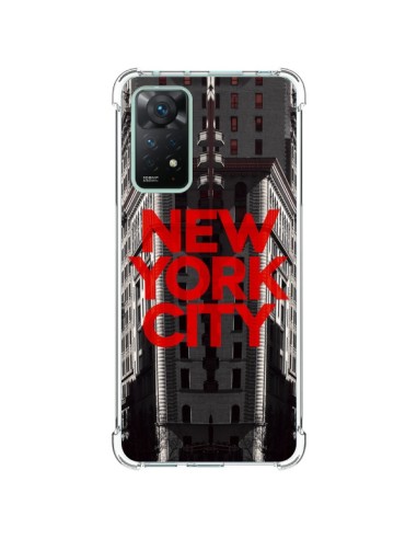 Cover Xiaomi Redmi Note 11 Pro New York City Rosso - Javier Martinez