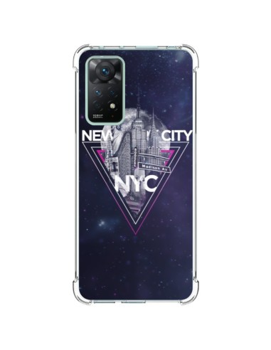 Coque Xiaomi Redmi Note 11 Pro New York City Triangle Rose - Javier Martinez