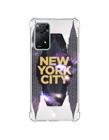 Cover Xiaomi Redmi Note 11 Pro New York City Arancione - Javier Martinez