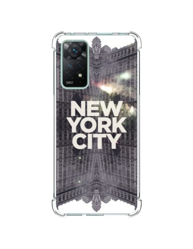 Coque Xiaomi Redmi Note 11 Pro New York City Gris - Javier Martinez