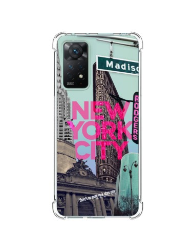 Cover Xiaomi Redmi Note 11 Pro New Yorck City NYC Trasparente - Javier Martinez