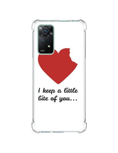 Coque Xiaomi Redmi Note 11 Pro I Keep a little bite of you Coeur Love Amour - Julien Martinez