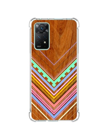 Xiaomi Redmi Note 11 Pro Case Aztec Arbutus Pastel Wood Aztec Tribal - Jenny Mhairi