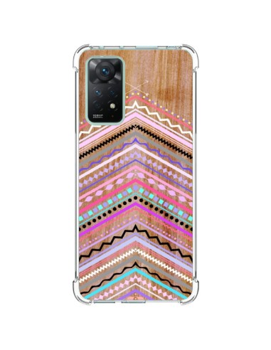 Xiaomi Redmi Note 11 Pro Case Purple Forest Wood Aztec Tribal - Jenny Mhairi