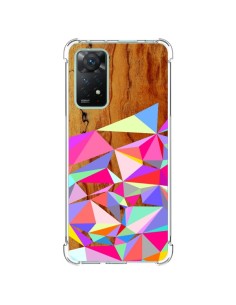 Coque Xiaomi Redmi Note 11 Pro Wooden Multi Geo Bois Azteque Aztec Tribal - Jenny Mhairi