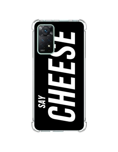 Cover Xiaomi Redmi Note 11 Pro Say Cheese Sorriso Nero - Jonathan Perez