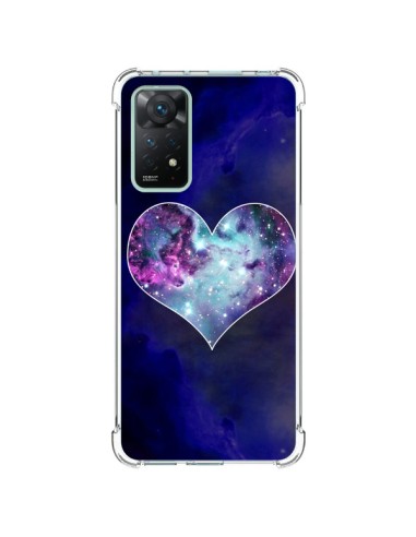 Coque Xiaomi Redmi Note 11 Pro Nebula Heart Coeur Galaxie - Jonathan Perez