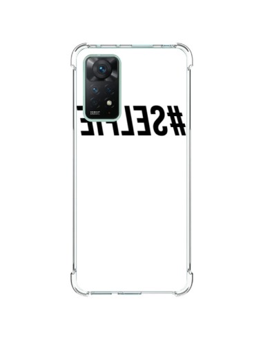 Cover Xiaomi Redmi Note 11 Pro Hashtag Selfie Nero Rovesciato - Jonathan Perez