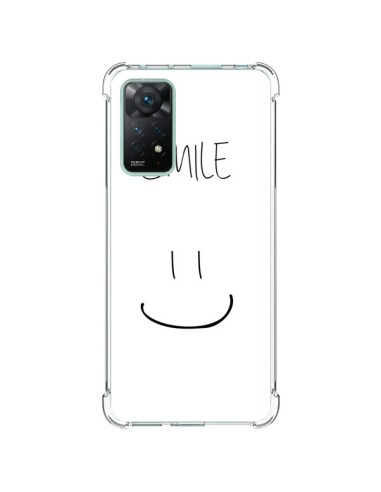 Coque Xiaomi Redmi Note 11 Pro Smile Souriez en Blanc - Jonathan Perez