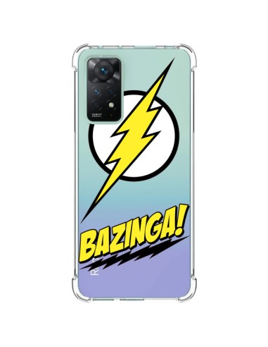 Coque Xiaomi Redmi Note 11 Pro Bazinga Sheldon The Big Bang Thoery Transparente - Jonathan Perez