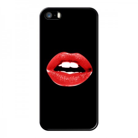 Coque Lèvres Rouges pour iPhone 5 et 5S - Jonathan Perez Coque Lèvres Rouges pour iPhone 5 et 5S - Jonathan Perez