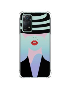 Xiaomi Redmi Note 11 Pro Case Girl Cappello Clear - Dricia Do
