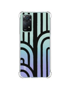 Coque Xiaomi Redmi Note 11 Pro Geometric Noir Transparente - Dricia Do