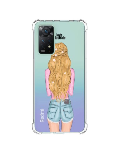 Xiaomi Redmi Note 11 Pro Case BlWaves Don't Care Bionda Clear - kateillustrate