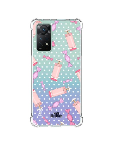 Cover Xiaomi Redmi Note 11 Pro Caramelle Trasparente - kateillustrate