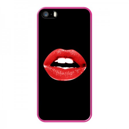 Coque Lèvres Rouges pour iPhone 5 et 5S - Jonathan Perez Coque Lèvres Rouges pour iPhone 5 et 5S - Jonathan Perez