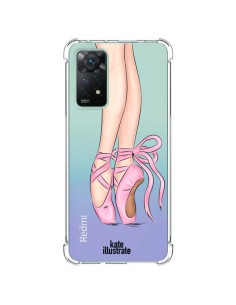 Coque Xiaomi Redmi Note 11 Pro Ballerina Ballerine Danse Transparente - kateillustrate