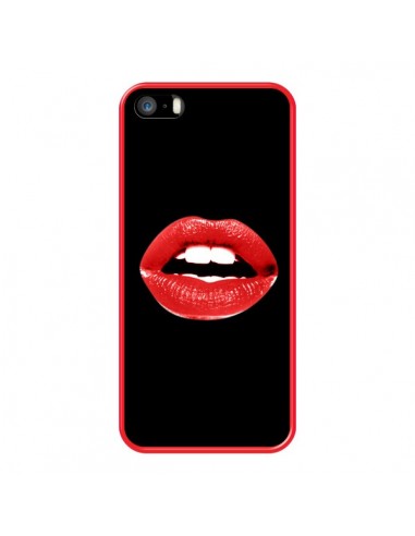 Coque Lèvres Rouges pour iPhone 5 et 5S - Jonathan Perez