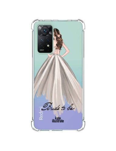 Coque Xiaomi Redmi Note 11 Pro Bride To Be Mariée Mariage Transparente - kateillustrate