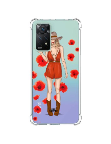 Cover Xiaomi Redmi Note 11 Pro Young Wild and Free Coachella Trasparente - kateillustrate
