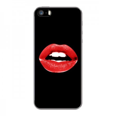 Coque Lèvres Rouges pour iPhone 5 et 5S - Jonathan Perez Coque Lèvres Rouges pour iPhone 5 et 5S - Jonathan Perez