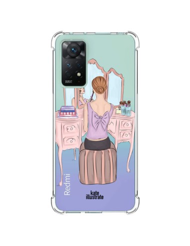 Coque Xiaomi Redmi Note 11 Pro Vanity Coiffeuse Make Up Transparente - kateillustrate