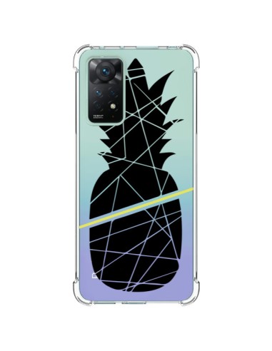 Xiaomi Redmi Note 11 Pro Case Ananas Black Clear - Koura-Rosy Kane