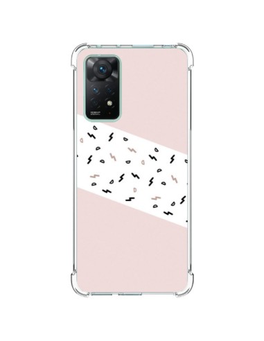 Xiaomi Redmi Note 11 Pro Case Festive Pattern Pink - Koura-Rosy Kane